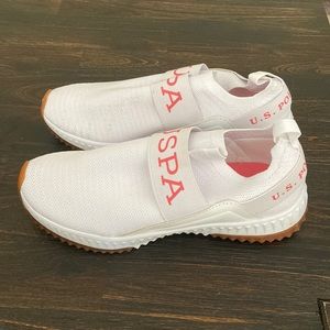 US Polo slip on tennis shoes